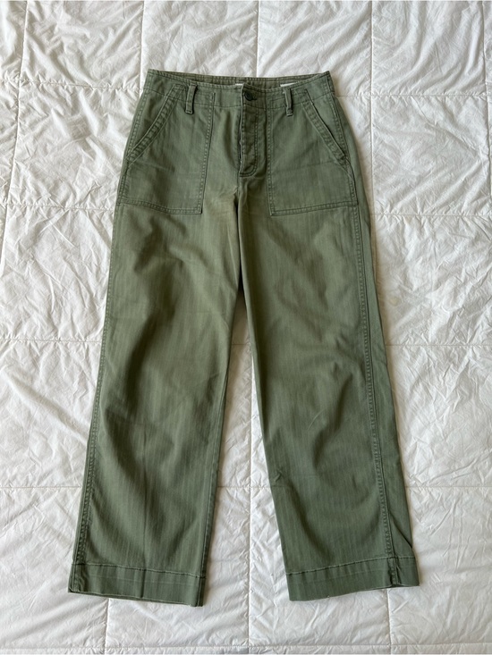 GAP Pants - GAP Olive Green Wide Leg Pants 2P.